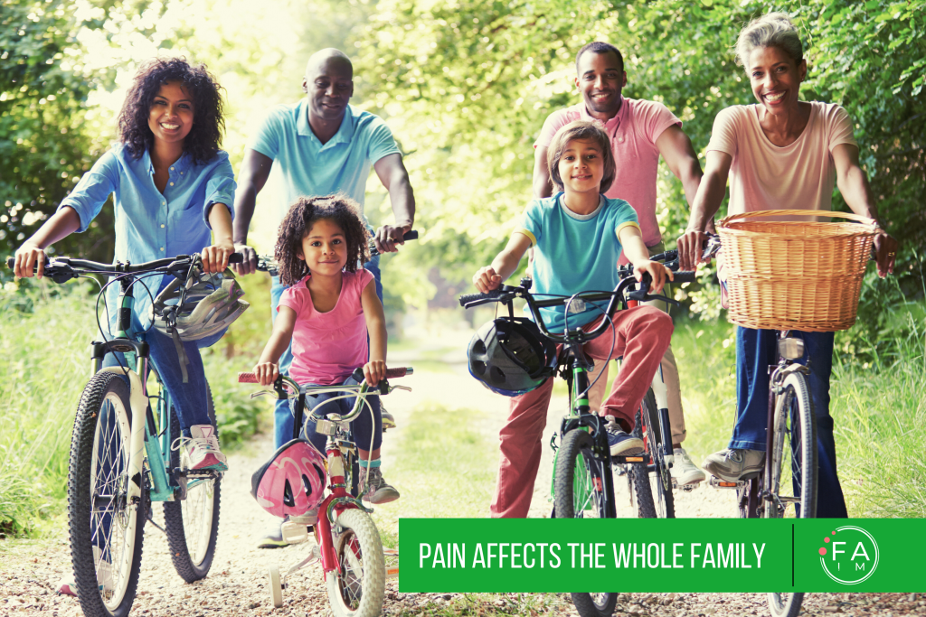 Pain affects the family